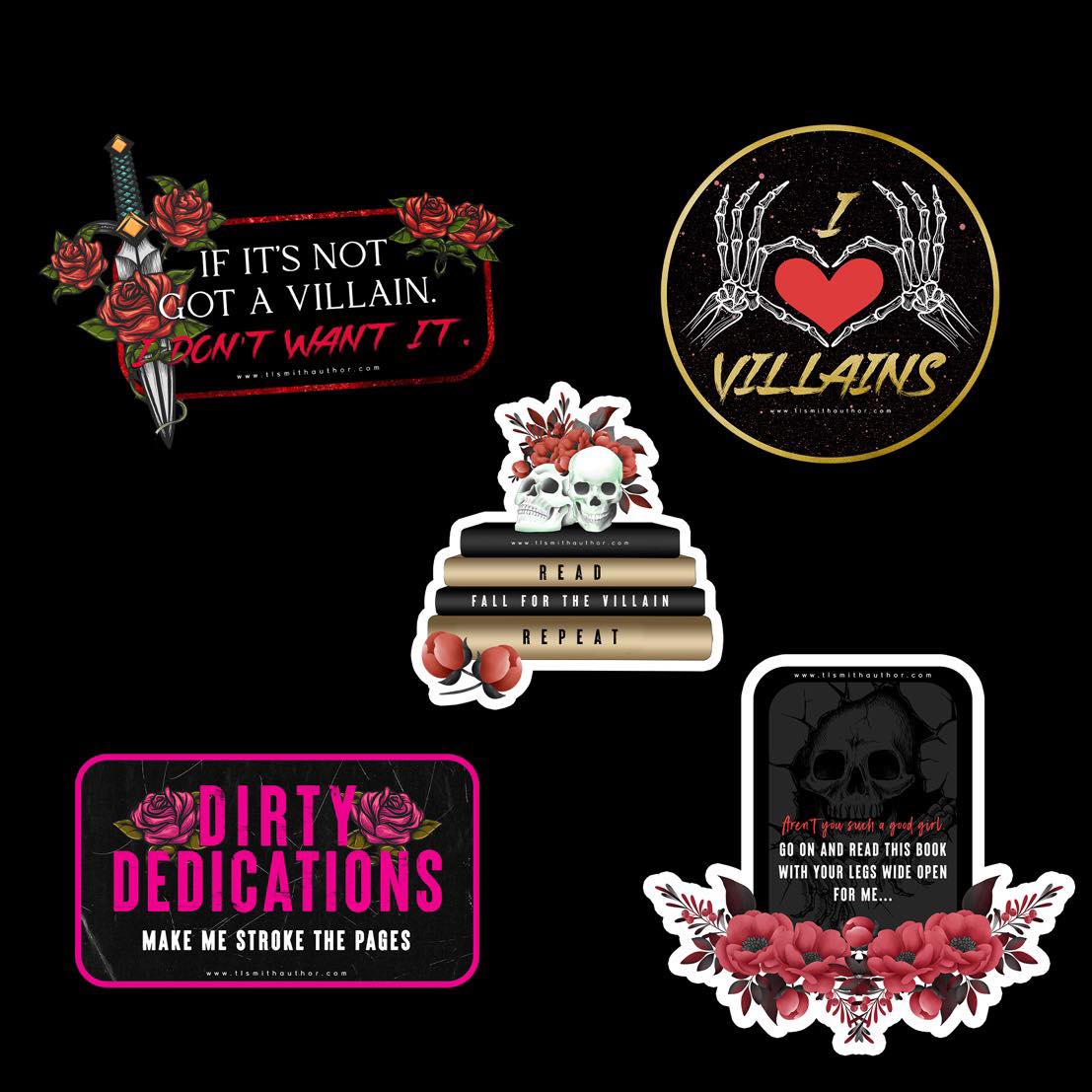 Villain Sticker Bundle