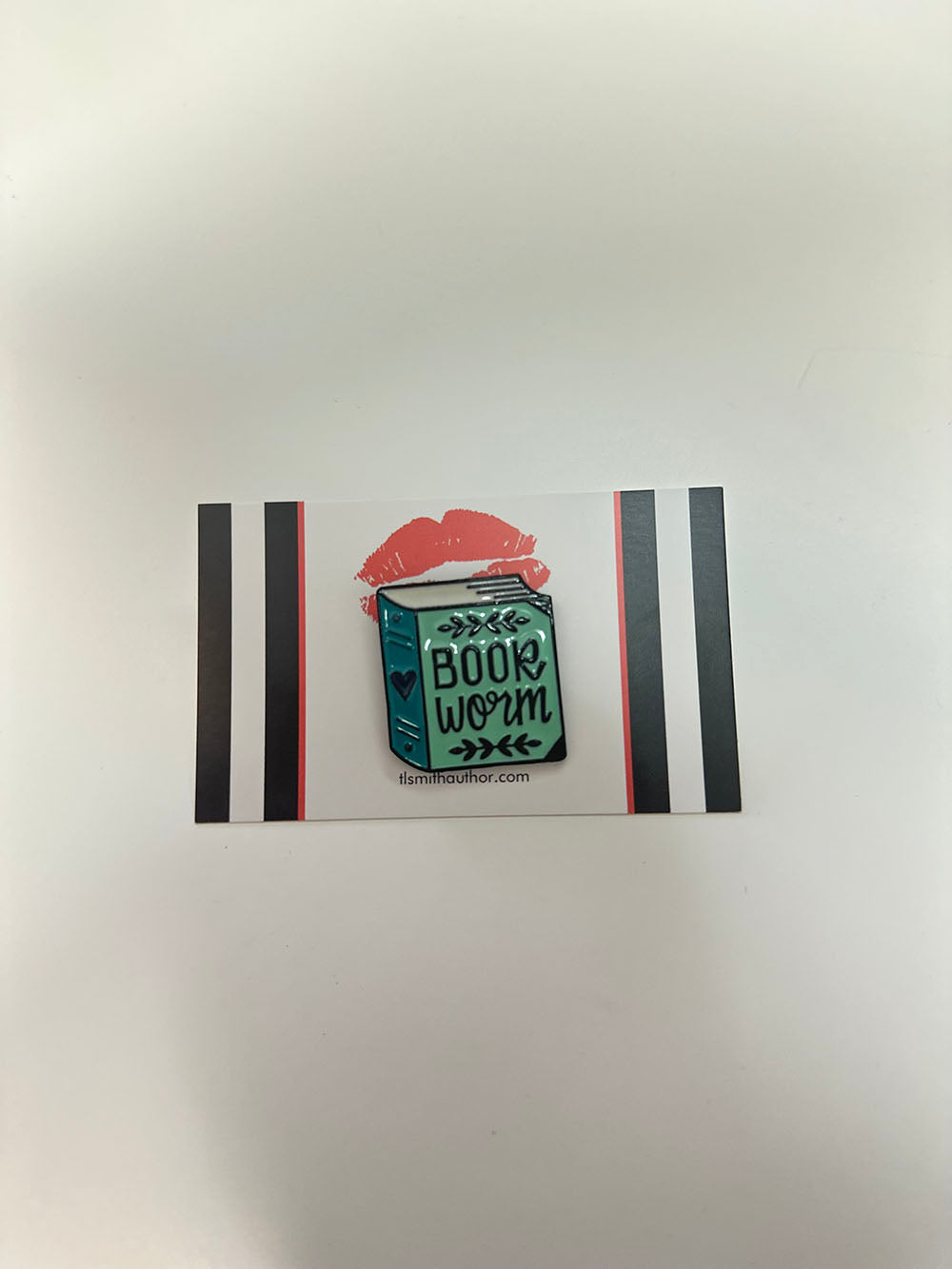 Bookworm Pin