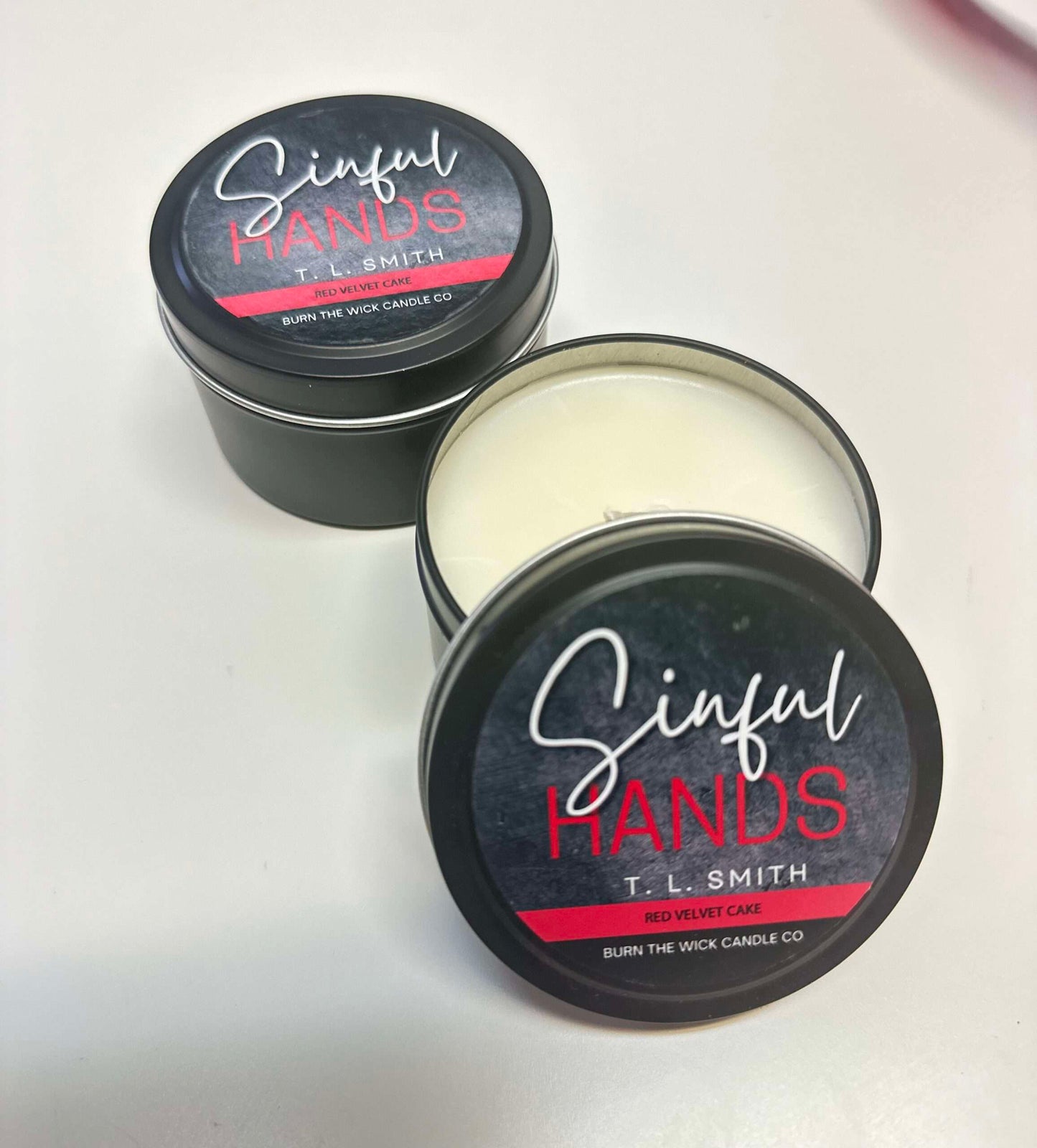 Sinful Hands Candle